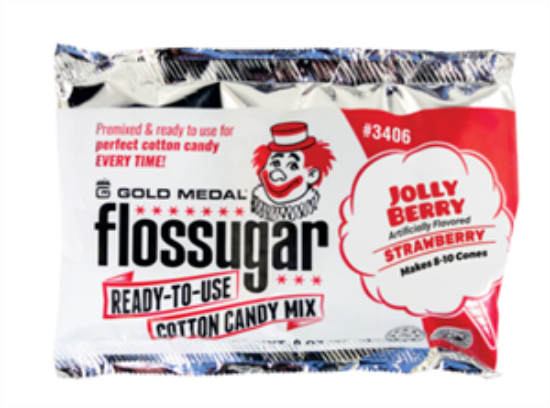 Picture of COTTON CANDY, 8OZ JOLLY BERRY(8-10)