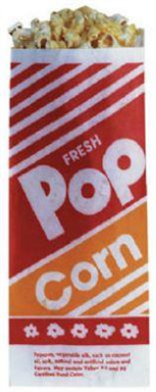 Picture of POPCORN, BAGS PAPER CASE (1000)