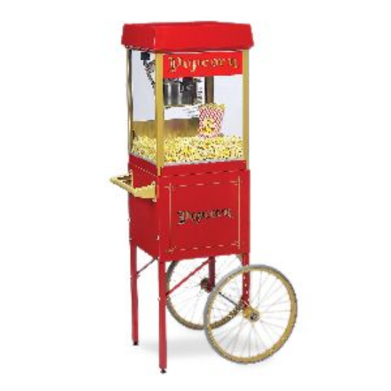 Picture of POPCORN MACHINE, SMALL W/CART