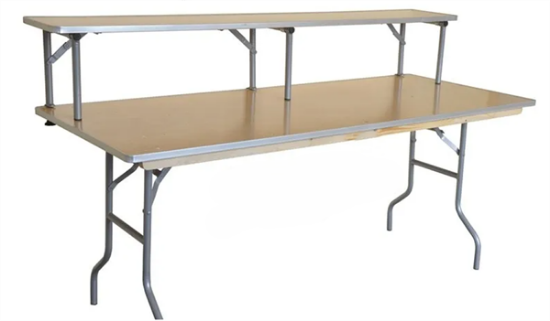 Picture of BAR, 6' wood straight (W/SKIRT)