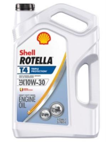 Picture of Oil, 10W30 Rotella T4(1gal)