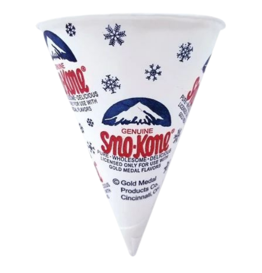 Picture of SNO CONE, CUP (50) WHITE