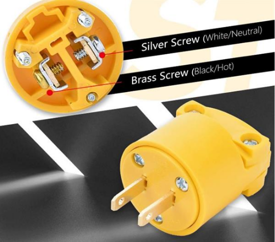 Picture of Plug, replacement 2-Prong (Male)