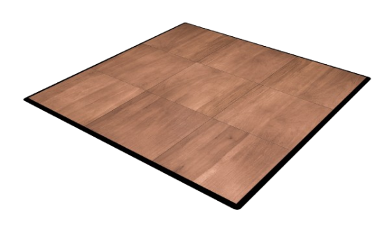 Picture of Dance Floor,Dark Maple(3'x3' panel)