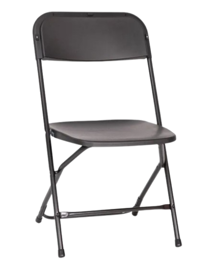 Picture of CHAIR, BLACK (Plastic Folding)