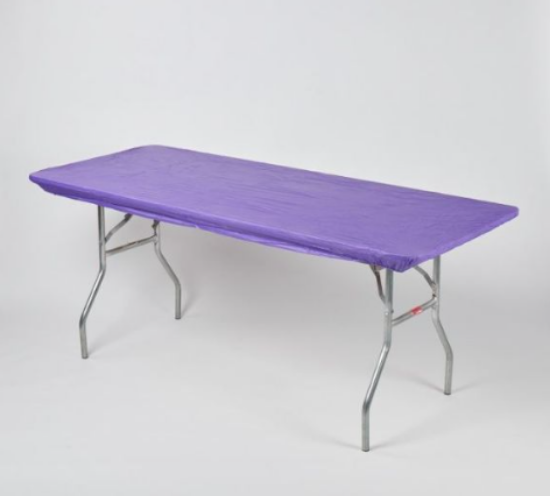 Picture of TABLECOVER, 8" PLASTIC PURPLE