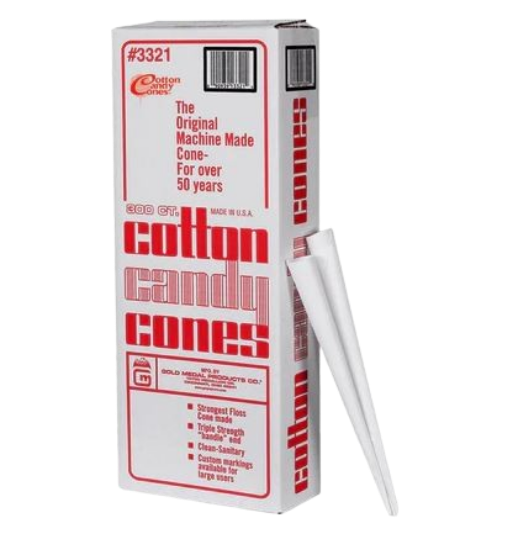 Picture of COTTON CANDY, CONE (100PK)