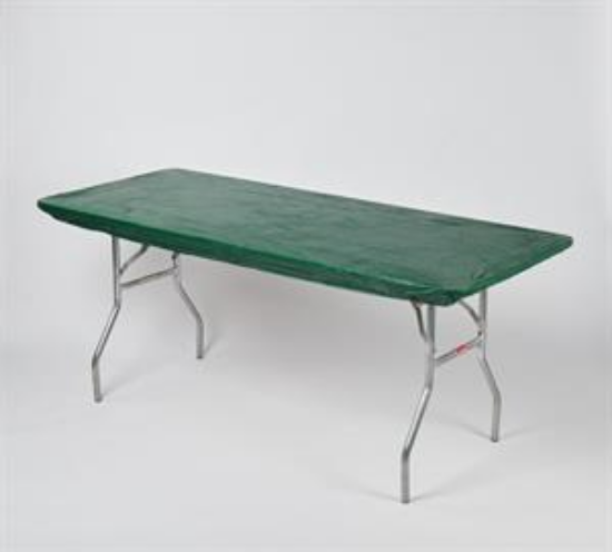 Picture of TABLECOVER, 8' PLASTIC GREEN