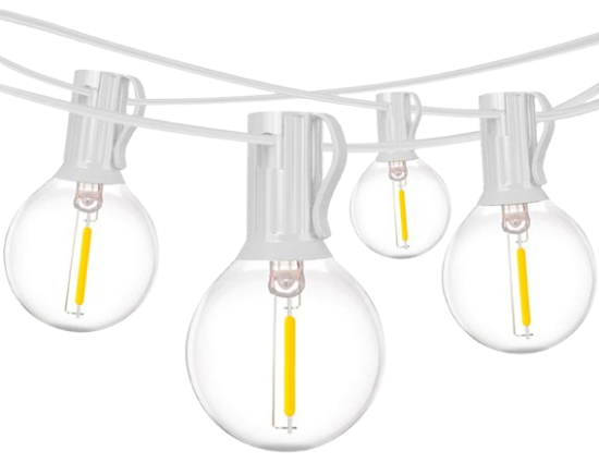 Picture of LIGHTS, STRING WHITE CAFE 25'