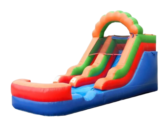 Picture of BOUNCEHOUSE, Slide 12' Rainbow(WET)