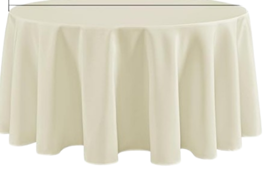 Picture of LINEN, TRC 120" RD (IVORY)