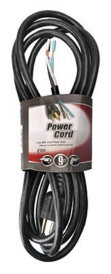 Picture of Power Supply Cord, 14/3, 9-Ft.   