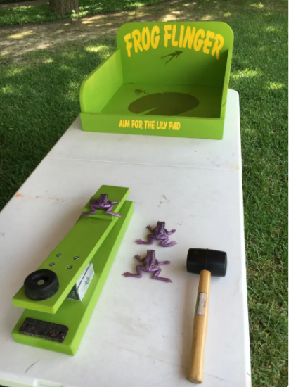 Picture of GAME, FROG LAUNCHER