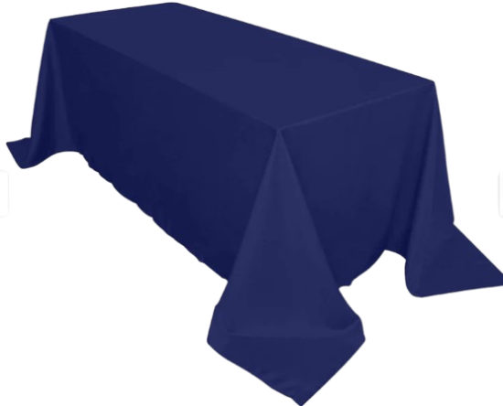 Picture of LINEN, TRC 90 X 156 (NAVY)8'FL