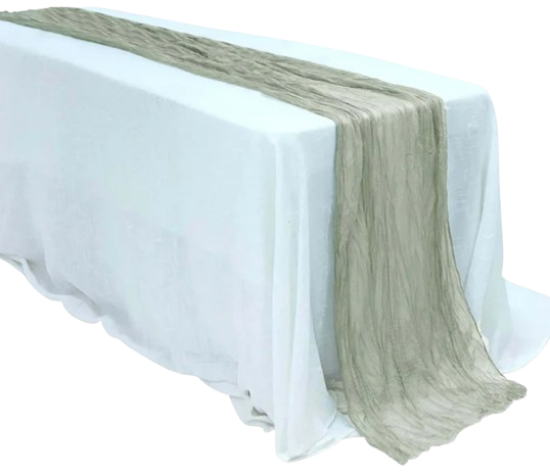 Picture of LINEN, TRC RUNNER (SAGE CRINKLE)