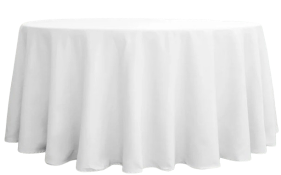 Picture of LINEN, TRC 108" (WH) 5'RD, CT