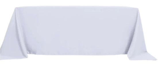 Picture of LINEN, TRC 90 X156 (WHITE)8' FL